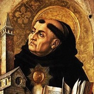 1476 --- St. Thomas Aquinas from by Carlo Crivelli --- Image by © National Gallery Collection; By kind permission of the Trustees of the National Gallery, London/CORBIS