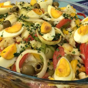 Sabor & Arte na mesa – Bacalhoada portuguesa à moda brasileira