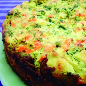Torta prática de carne moída